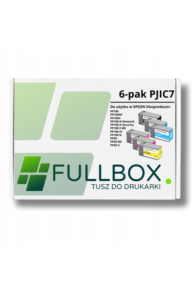 NO BRAND Set de 6 cerneală pentru Epson Pjic1 Pjic2 Pjic3 Pjic4 Pjic5 Pjic6 D...
