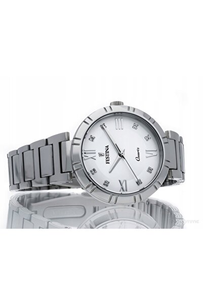 NO BRAND Ceas de damă Festina F16936-A Argintiu