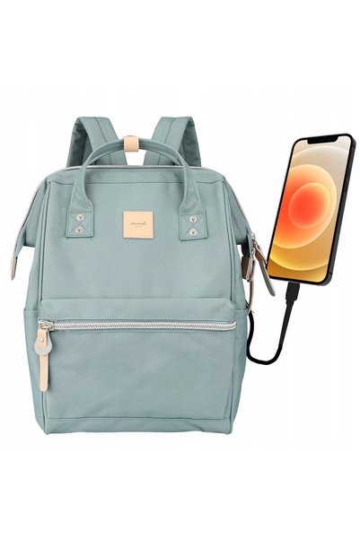 Himawari Husă impermeabilă pentru rucsac de călătorie cu port USB