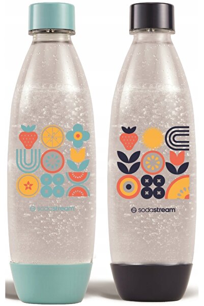 sodastream Sticlă Folk (2 bucăți) + Formă de gheață DIMERO