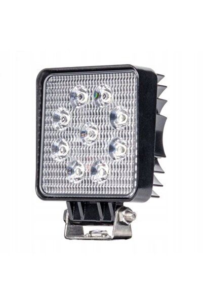 NO BRAND Proiector de lucru X2, 9 LED-uri, 24W, 12V/24V, tip flood, cu prinde...