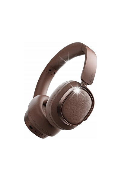 Edifier Căști wireless Es850Nb over-ear Bluetooth 5.4 cu ANC, maro