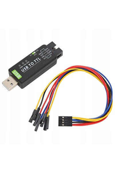 NO BRAND Cablu Convertor USB Uart TTL Ft232Rl 8 pini 300Bp-3Mbps