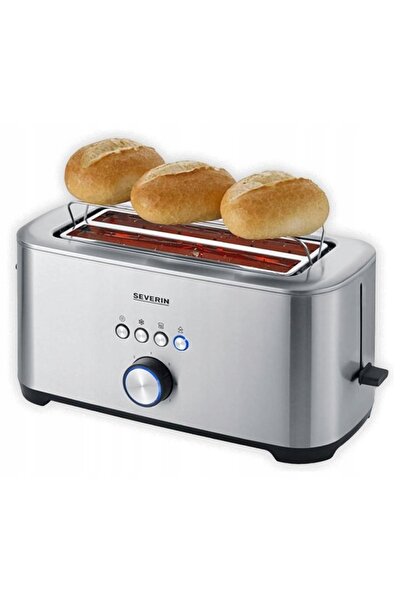 NO BRAND Severin at 2621 Prăjitor de pâine XXL cu funcție de prăjire 1400W Gr...