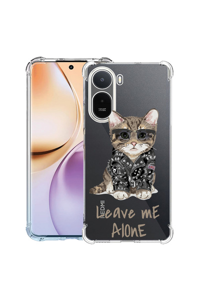 bestcase ® Husa Anti Shock Case For Xiaomi Redmi A7 Pro, Leave Me Alone Cat, ...