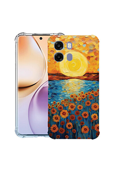 bestcase ®   Husă Antișoc pentru Realme 16 Pro Plus, Design Floarea Soarelui,...