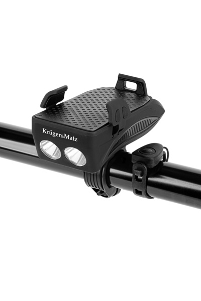 NO BRAND Suport Bicicletă Xt50 3 în 1 Lumină, Claxon, Kruger&Matz