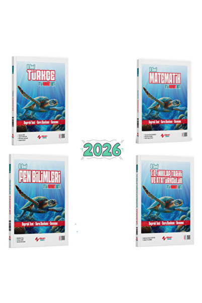 İşleyen Zeka Yayınları 2026 İşleyen Zeka 8. Sınıf Türkçe Matematik ve Fen İnk...