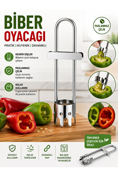 kumkumticaret Metal Pepper Mill