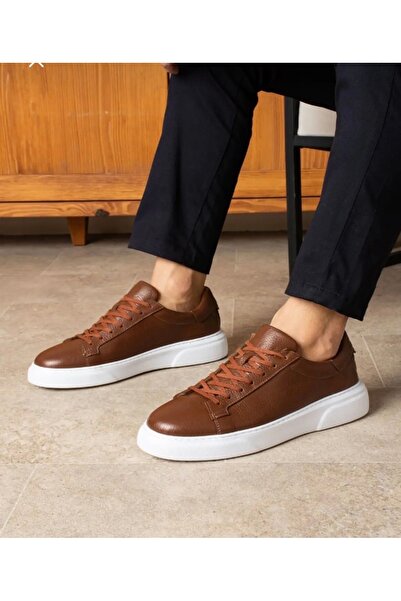 OFLAMAZ Men's Shoes Sneakers 100% Genuine Leather Orthopedic Comfortable Ligh...
