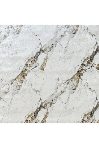 MallDeco Tapet premium Malldeco, living, model marmura, gri, rola 10,65m