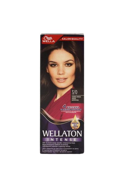 Wellaton Hair Dye, Wellaton, 3/0 Dark Brown