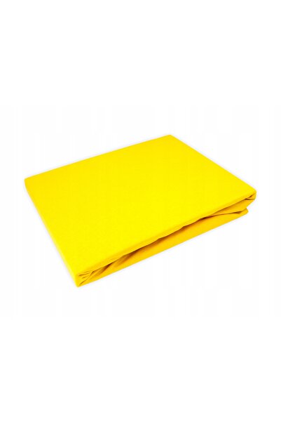 NO BRAND Cearșaf cu elastic 160x200 cm JERSEY ecru K