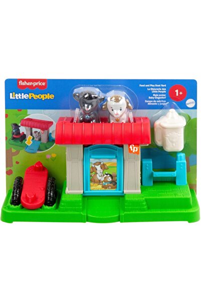 NO BRAND Set fermă de capre pentru copii cu figurine și accesorii 1+