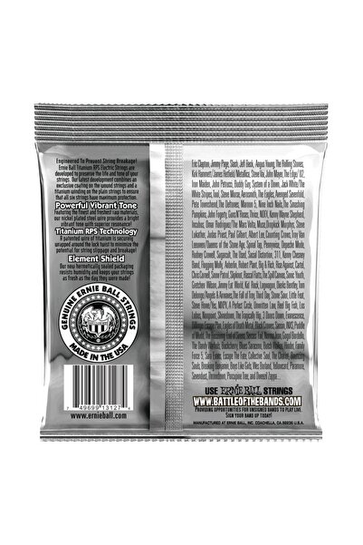 NO BRAND Corzi ERNIE BALL 3127 Acoperite cu Titan (11-54)