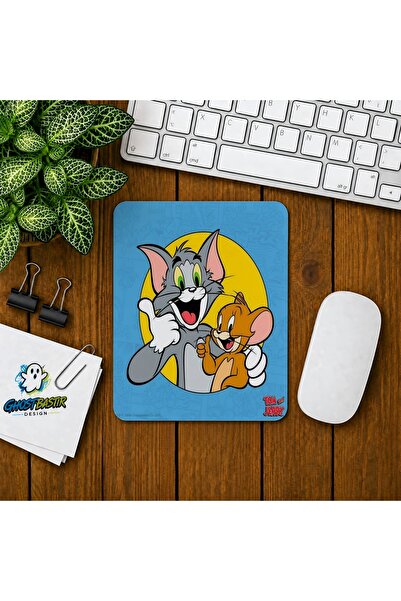 Ghostbastır Design Tom ve Jerry Baskılı Oyuncu Mousepad 0325