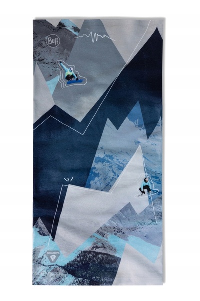 Buff Eșarfă multifuncțională termoactivă ThermoNet - Synth Blue uni