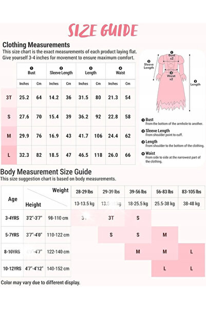 NO BRAND Costum de carnaval de Halloween rochie de vrăjitoare 5-7 ani