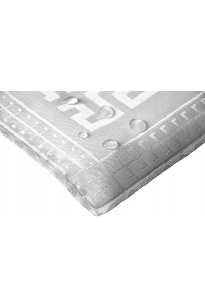 NO BRAND Față de masă Grek Teflon rezistentă la pete 140X180 Albă