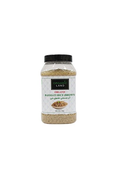 Organic Land أرز بسمتي بني أورجانيك لاند 1 كيلوغرام