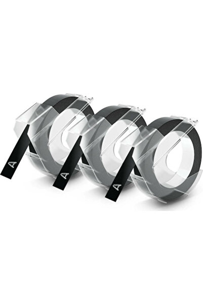 Dymo Ταινία για ετικετογράφο 3μ x 9χιλ. Μαύρο 3 τεμάχια Κωδικός: S0847730