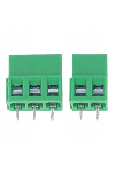 NO BRAND Kf128-2Pin/3Pin PCB 5mm 80 bucăți Conector tip bară terminală