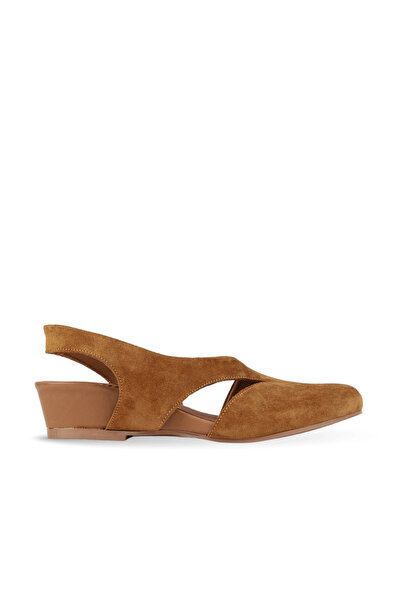 BUENO Tan Suede Women's Heeled Sandals