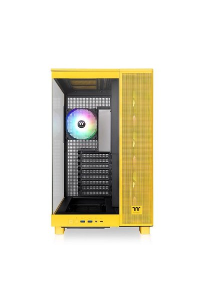 THERMALTAKE View 380XL Bumblebee 4x120mm ARGB Fanlı Back-Connect Destekli MidT Kasa