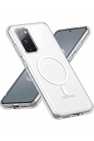 Rivor Samsung Galaxy S20 FE Uyumlu Kılıf Magsafe Wireless Kablosuz Şarj Deste...