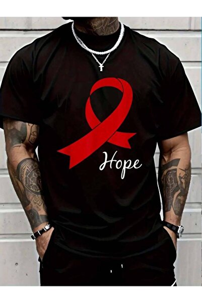 799 100% Cotton Hope Shirt World Aids Day Tshirt Awareness Hiv Gift T-Shirt M...