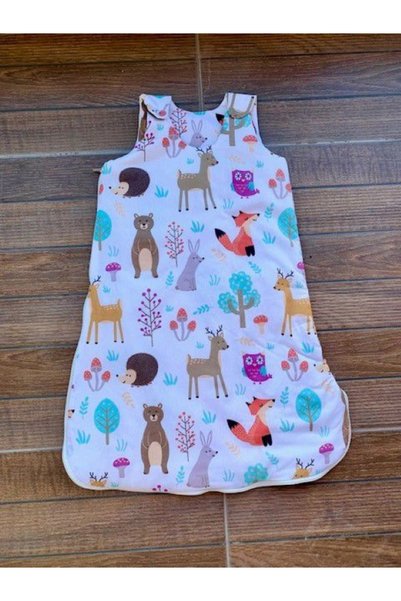 Happystore Winter 2.5 Tog Baby Boy Baby Girl Sleeping Bag with Snap Fasteners on the Shoulder and Bottom Zipper
