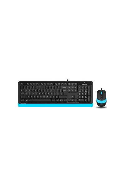 A4 Tech F1010 Q USB MAVİ FN-MM KLV+OPT. MOUSE 1600