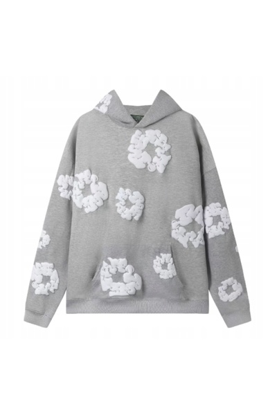 NO BRAND Set bărbătesc floral din bumbac - Croială lejeră, la modă