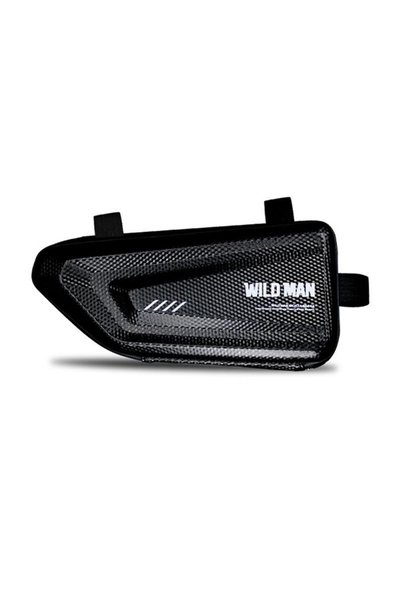 Wildman LE4 Geantă impermeabilă pentru cadru de bicicletă 1.5L Negru