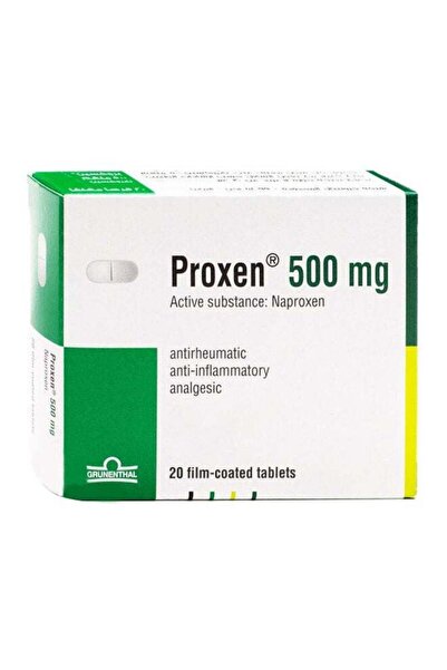 Proxeed Proxen Pain and Inflammation Relief, 500Mg Tablets, 20S