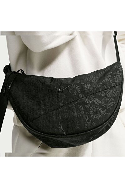 Nike Kadın Çanta Omuz Çantası AURA CRESCENT CROSSBODY Günlük Kadın Çanta Çiçe...