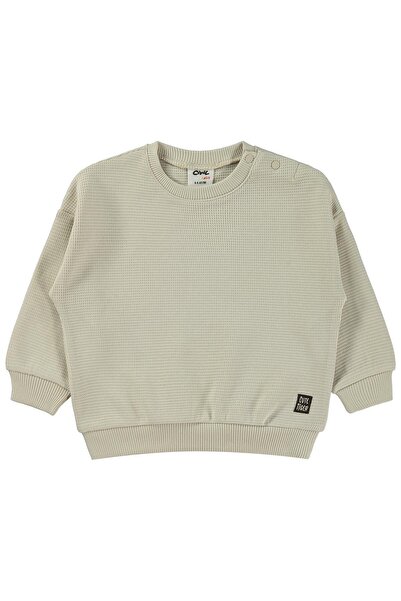 Civil Baby Basic 6-18 Months Sweatshirt - Beige