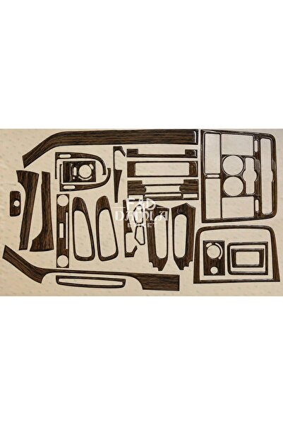 FD Damla Etiket Mercedes Vito 2004-2015 Dashboard Console Trim Chest Mahogany...