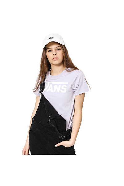 Vans Flying V Crew Kadın Lila Günlük Stil T-Shirt VN0A3UP4UUI1