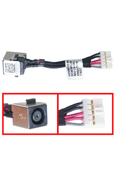 OEM Υποδοχή τροφοδοσίας DC Dell Latitude E7440 6KVRF DC30100NV00 VAUA0 DC3010...