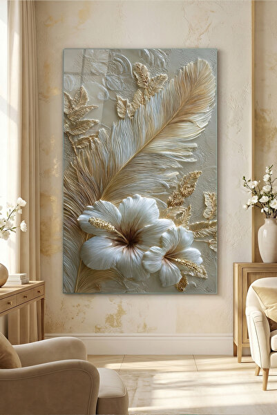 ARTAGE Glass Table Wall Decoration (Unbreakable) - Home Office Decorative Ite...