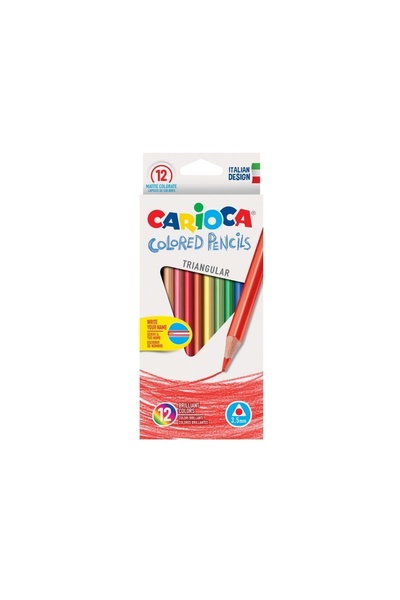 carioca Creioane color triunghiulare clasic 12/set SKR086
