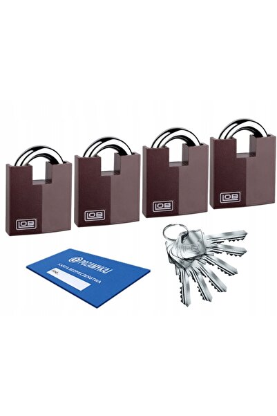 Lobamedical Încuietoare glisantă ranforsată KW02 3 chei KW02-16-12 LOB