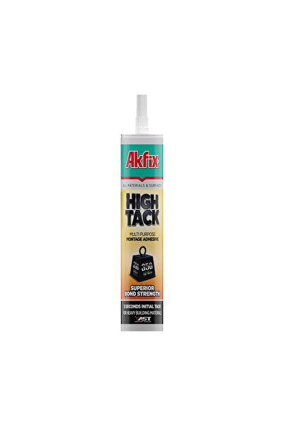 Akfix High Tack Genel Amaçlı Montaj Yapıştırıcı 290ml - Beyaz