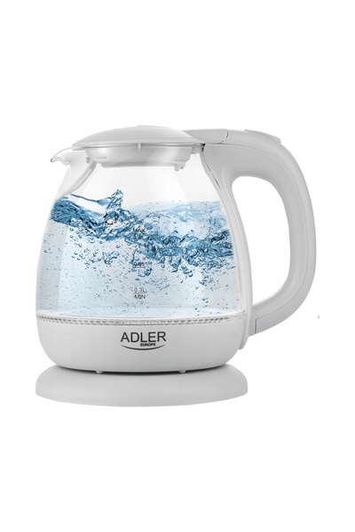 adler AD1283G 1l 1100W Fierbător electric din sticlă