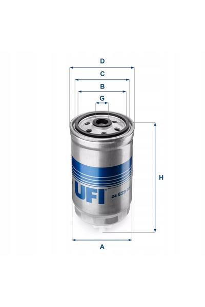 UFITWEAR Filtru de combustibil diesel OE UFI