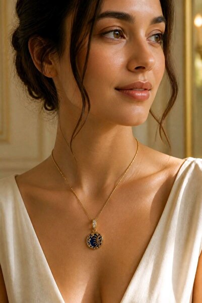 Monalisa Home Figured Anti-Tarnish Steel Adjustable Chain Luxury Necklace