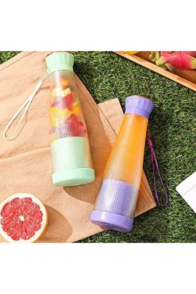 Generic Brand Crown Type Portable Rechargeable Juicer 400ML – USB Charging Bl...