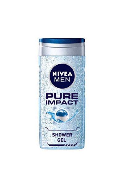 NIVEA جل استحمام بيور إمباكت للرجال - غسول جسم للتنظيف العميق 250 مل