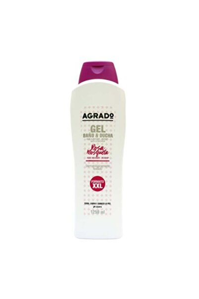 Agrado جل استحمام روزا موسكيتا - غسول للجسم للاستخدام العائلي - 1250 مل
